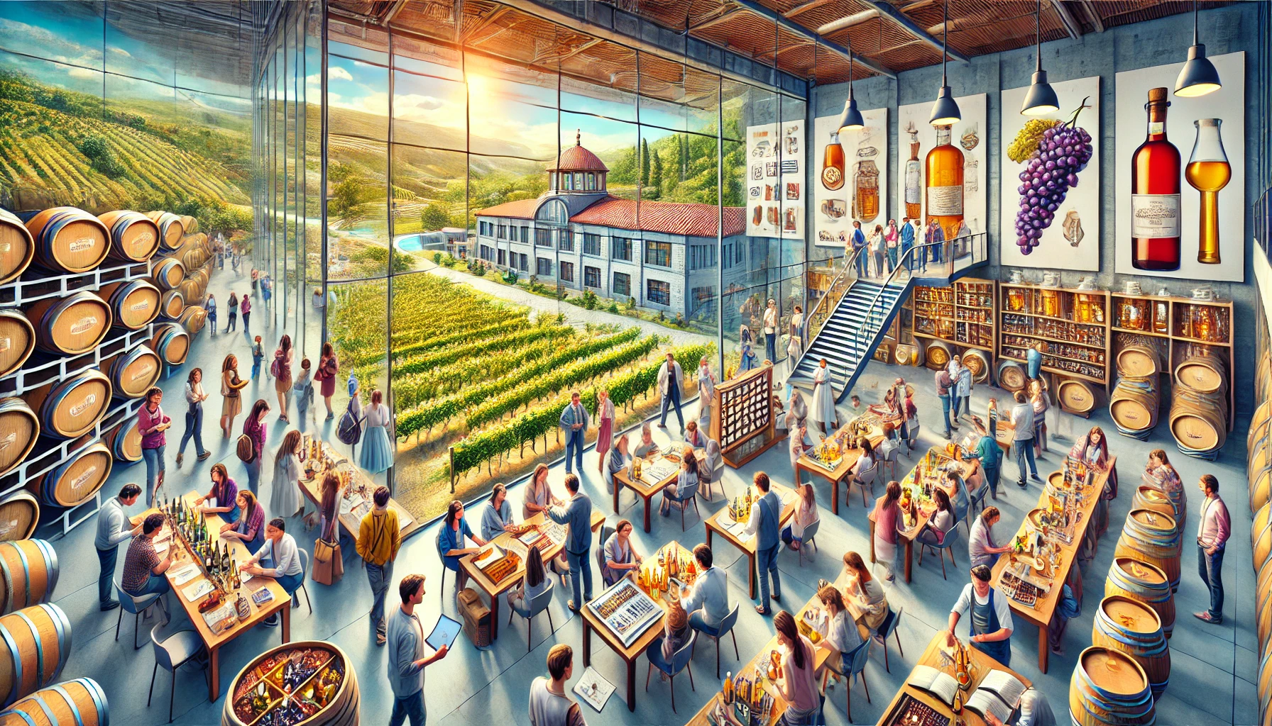 საწარმოო დანადგარები მეღვინეობაში